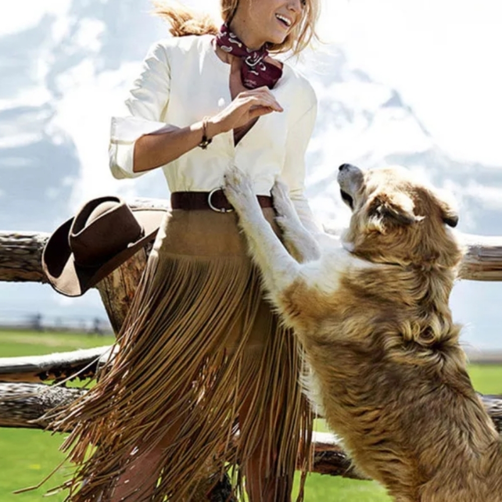 Coming Soon Fringe Skirt